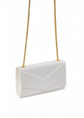 ŞANLI Online Kadın Zincir Askılı Çanta Beyaz - 3