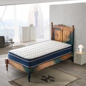 Pooly Cotton Kuştüyü Pedli Ortopedik Yaylı Yatak KuştüyüPedli-60x90 - 1