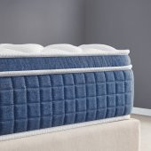 Pooly Safir Ortopedik Yatak Kuş Tüyü Pedli Ortopedik Ultra Yaylı Yatak Tek Kişilik Çift Kişilik Safir-60x110 - 3