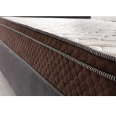 POOLY 90X190 COFFEE BAMBOO YAYLI YATAK ORTOPEDİK PEDLİ BAMBOO YATAK - 4