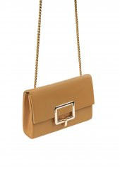 ŞANLI Online Kadın Tokalı Zincir Askılı Çanta Taba - 2