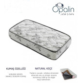 Opalin Tuğralı 120x190 Cm Soft Ortopedik Lüx 120x190 Yaylı Yatak OT12019012 - 1