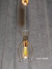 VAZO SİYAH SARKIT ARMATÜR - 1