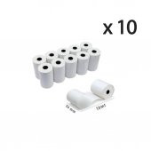Resan Termal Yazar Kasa Pos Rulosu 56 mm x 16 mt 10 Paket (100 Adet Rulo) - 1