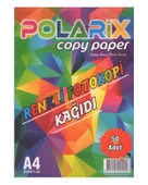Polarix Renkli Fotokopi Kağıdı 50li - 1