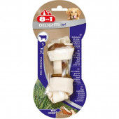 8in1 Delights Bones Biftekli Köpekler İçin Ağız Bakım Kemiği Small - 1