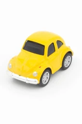 Nostaljik Metal Çek Bırak Araba Mini Sarı Otomobil - 4