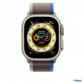 ScHitec 42-44mm Yeni Nesil Apple Uyumlu Akıllı Saat Kordonu Hasır Gri Mavi - 2
