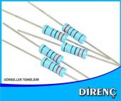 DİRENÇ 0 OHM 1/4W (1000 ADET) - 1