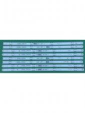 LG 49UH650V 6916L-2453A, 6916L-2552A, 6916L-2551A, 6916L-2452A SIFIR LED BAR TAKIMI - 1