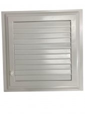 Plastik Menfez 45X45 Beyaz Banyo WC Havalandırma - 1