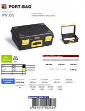 Portbag PV01 Usta Takım Çantası Jumbo - 3