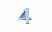 Cemax Villa Boy 4 Rakamı 8,5 cm Yapışkanlı - 1