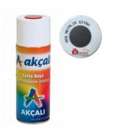 Akçalı Sprey Boya 400 ml 359 Metalik Siyah - 1