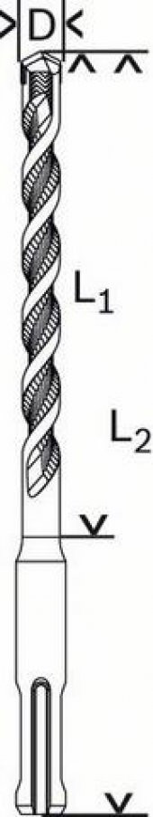 Bosch SDS PLUS-1 5X160 Matkap Ucu thumbnail 3