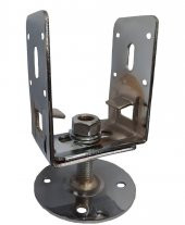 Krom Ayarlı Tablalı Pergole Ayağı - 1