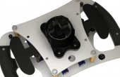 Ramjetx Thrustmaster T300 T500 Tx Tspc 70Mm Hub Adaptörü (90 Derece Döndürülür - F1 Rims İçin 4 Vidalı Seçenek) Plastik Aparat - 1
