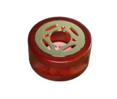 Davetiye Mum Mühürü Uygulama Seti Kahverengi 3 lü Set thumbnail 4