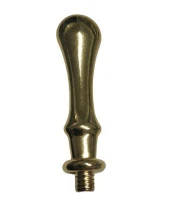 Mum Mühürü Sapı Gold Yassı Döküm Metal - 2