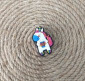 Terlik Süsü Silikon Terlik Sandalet Tokası Unicorn Aksesuar - 1