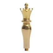 Mum Mühür Damga Kolu Premium Metal Kraliyet Tacı Gold thumbnail 1