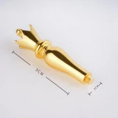 Mum Mühür Damga Kolu Premium Metal Kraliyet Tacı Gold thumbnail 2