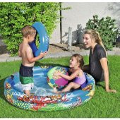Bestway 51124 Çocuk Havuzu + Top + Simit Set - 3