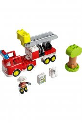 ® DUPLO® Kurtarma İtfaiye Kamyonu 10969 - 2 Yaş ve Üzeri İçin Oyuncak Yapım Seti (21 Parça) - 1