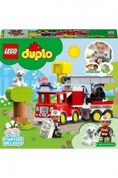 ® DUPLO® Kurtarma İtfaiye Kamyonu 10969 - 2 Yaş ve Üzeri İçin Oyuncak Yapım Seti (21 Parça) - 2