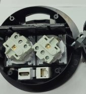 Masa Üstü Priz Siyah+ 2 Ad. Priz+1 Ad. Hdmı+1 Ad. Ethernet Geçiş - 2