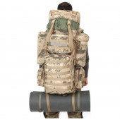 110 Litre Askeri Taktik Operasyon Jandarma Kamuflaj Kamp Çantası - 1