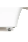 Motek Patateslik Soğanlık Tekerlekli Organizer Çok Amaçlı Saklama Kutusu 2X33 Lt Beyaz+Gri - 7