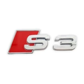 Audi S3 HB 2009-2012 Arka Bagaj Kapağı S3 Yazısı 8P0853735 - 1