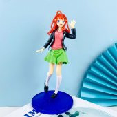 Anime The Quintessential Quintuplets Nino Nakano Eşsiz Beşizler Karakter Figür Oyuncak Standlı Biblo 14664 - 1