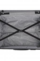 Yefa Dayanıklı Unisex 4 Tekerlekli 3'lü Set Plastik Valiz Seti thumbnail 3