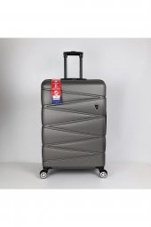 Yefa Dayanıklı Unisex 4 Tekerlekli 3'lü Set Plastik Valiz Seti thumbnail 8