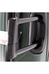 Yefa Dayanıklı Unisex 4 Tekerlekli Plastik Kabin Boy Valiz thumbnail 3