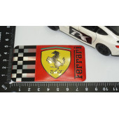 S F Ferrari Logo Metal Body Plaka Logo Amblem Arma - 4