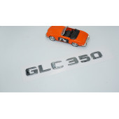 DK Tuning GLC 350 Bagaj Krom ABS Yazı Logo Benz İle Uyumlu - 2