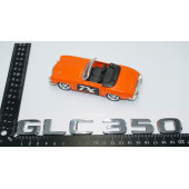 DK Tuning GLC 350 Bagaj Krom ABS Yazı Logo Benz İle Uyumlu - 4