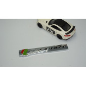 Jaguar R Sport 3M 3D Bagaj Krom Metal Logo Arma thumbnail 2