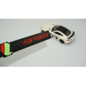 Jaguar R Sport 3M 3D Bagaj Siyah Metal Logo Arma - 1