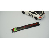 Jaguar R Sport 3M 3D Bagaj Siyah Metal Logo Arma - 2