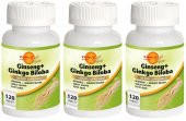 Force Nutrition Ginseng Ginkgo Biloba 3x120 Tablet - 1