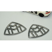 Maybach Yan Kanatlar Krom Metal Logo Arma - 3
