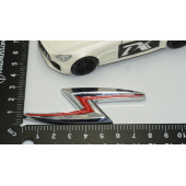 Nissan Silvia S14 S15 Ön Kaput 3M 3D Krom Metal Logo Amblem - 5