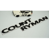Mini Cooper Countryman R60 F60 Siyah Metal 3M Bagaj Yazı Logo - 2
