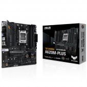 ASUS - TUF GAMING A620M-PLUS AM5 DDR5 6400 HDMI DP M2 RGB GBit mATX - 1