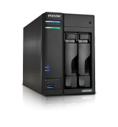 ASUSTOR AS6702T 2 SLOT TOWER NAS CELERON 2GHz QUAD 4GB DDR4 2x2.5GBE - 1