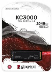 KINGSTON - SKC3000D/2048G KC3000 2TB/2048GB PCIe 4.0 NVMe M.2 2280 7.000/7.000 MB/s - 1
